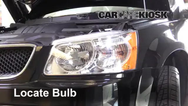 2009 Pontiac Torrent GXP 3.6L V6 Lights Turn Signal - Front (replace bulb)